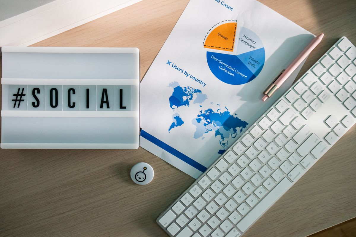 Social media analytics report template for small B2B teams